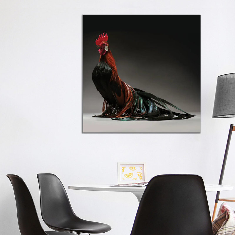 Phoenix by CHICken - Wrapped Canvas Print, 93.98 cm H x 93.98 cm W x 1.91 cm D