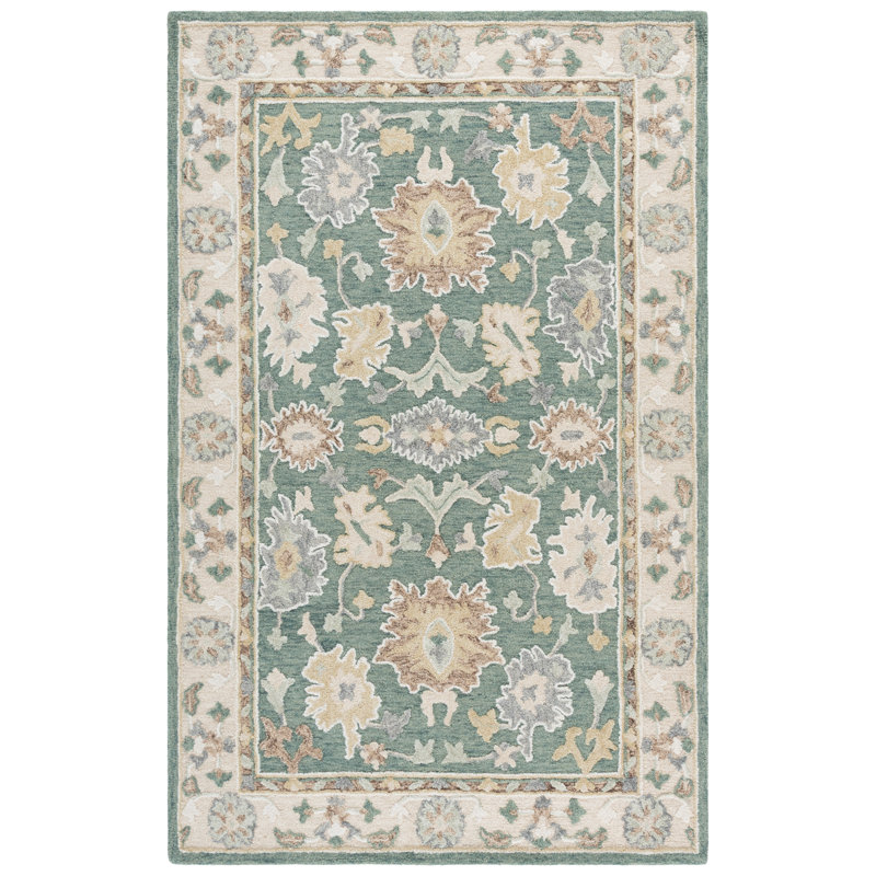 Ebony Hand Tufted Wool;Cotton Oriental Indoor Rug, 9'-0" X 12'-0" Rectangle