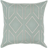 Skyline Geometric Linen Throw Pillow