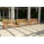 Theodore Teak Outdoor Commercial Bench-725279295
