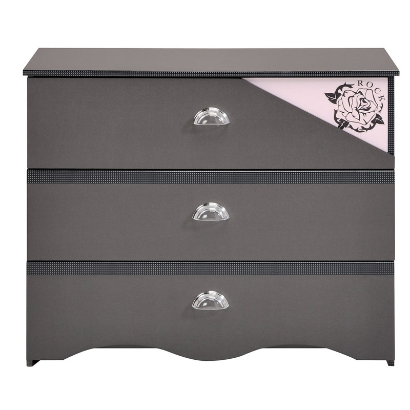 Commode 3 tiroirs tatouage