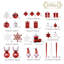 7cm Holiday Shaped Ornament