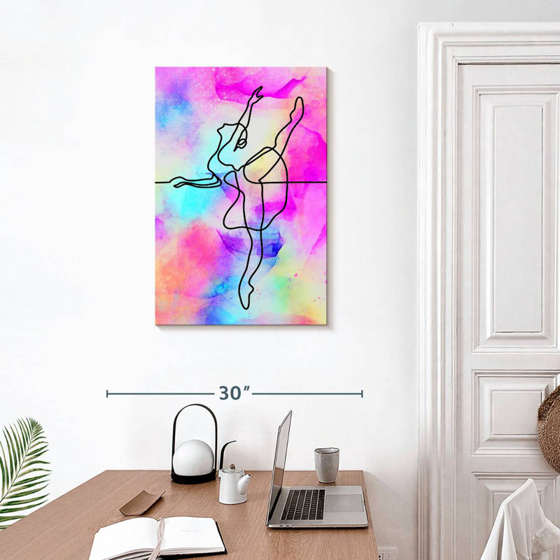 Enn Ballerina linéaire, H 30 po x l 20 po