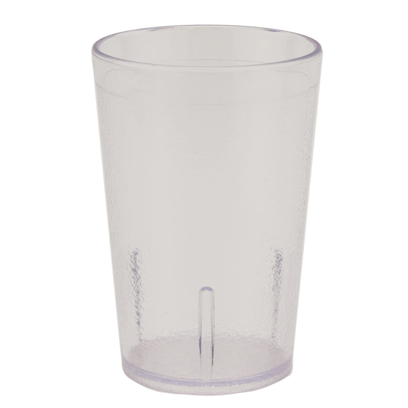 Gobelets de restaurant en plastique robustes, Transparent, 10 oz