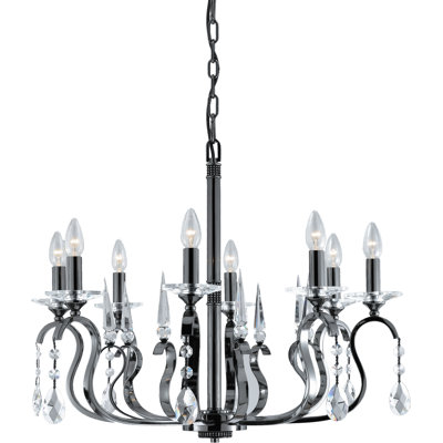 8 - Light Candle Style Chandelier