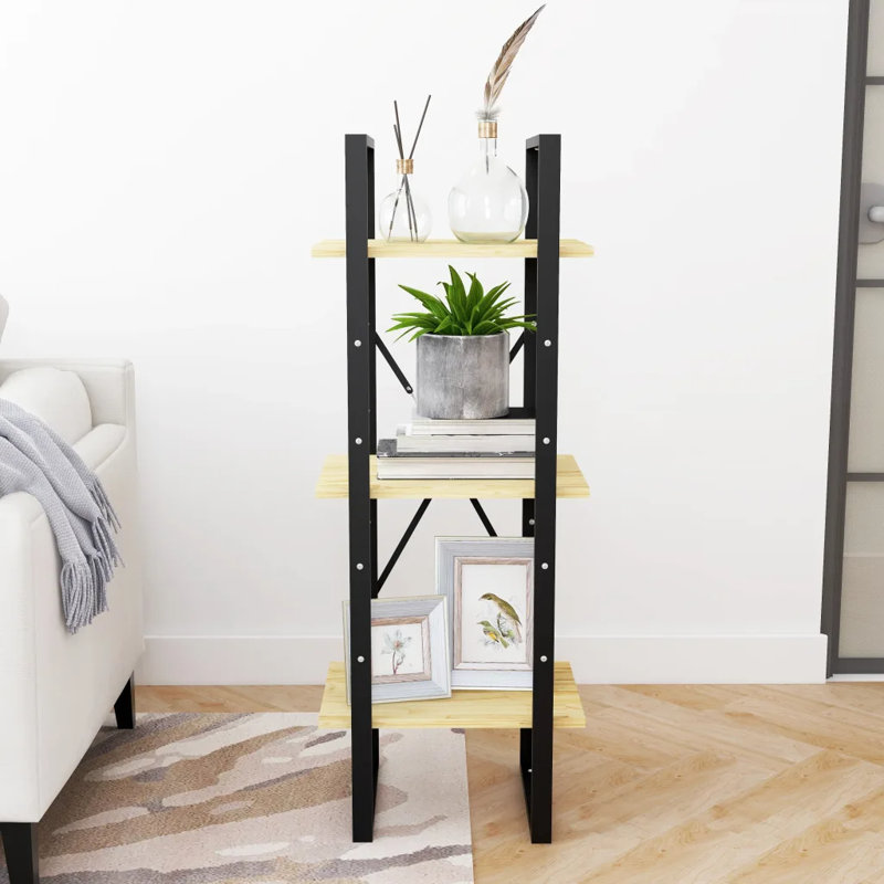 Armoire à livres vidaXL, H 41,3 po x l 39,4 po x P 11,8 po, Marron clair