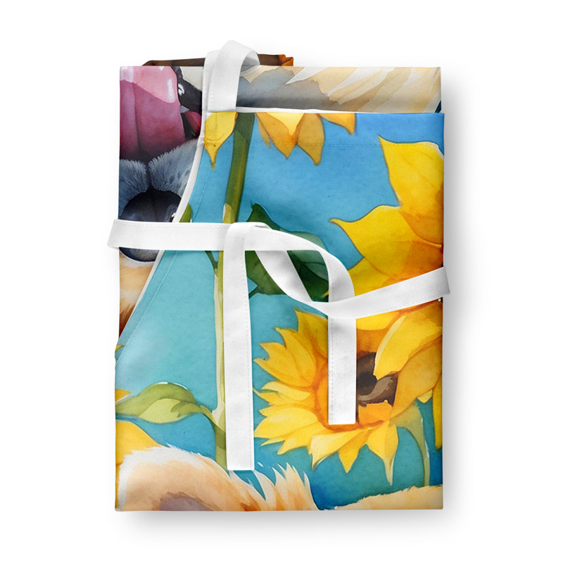 Floral Bib Apron
