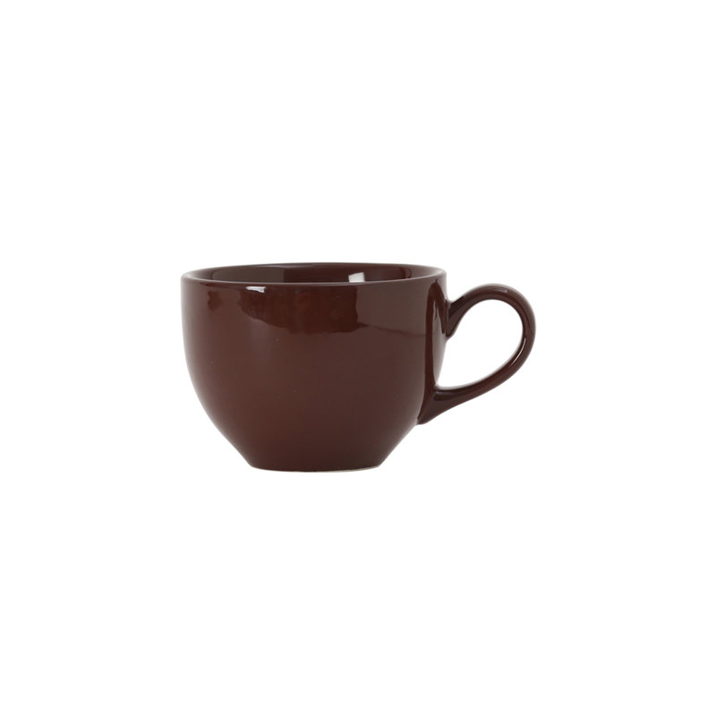 Tasse à cappuccino Duratux, Acajou