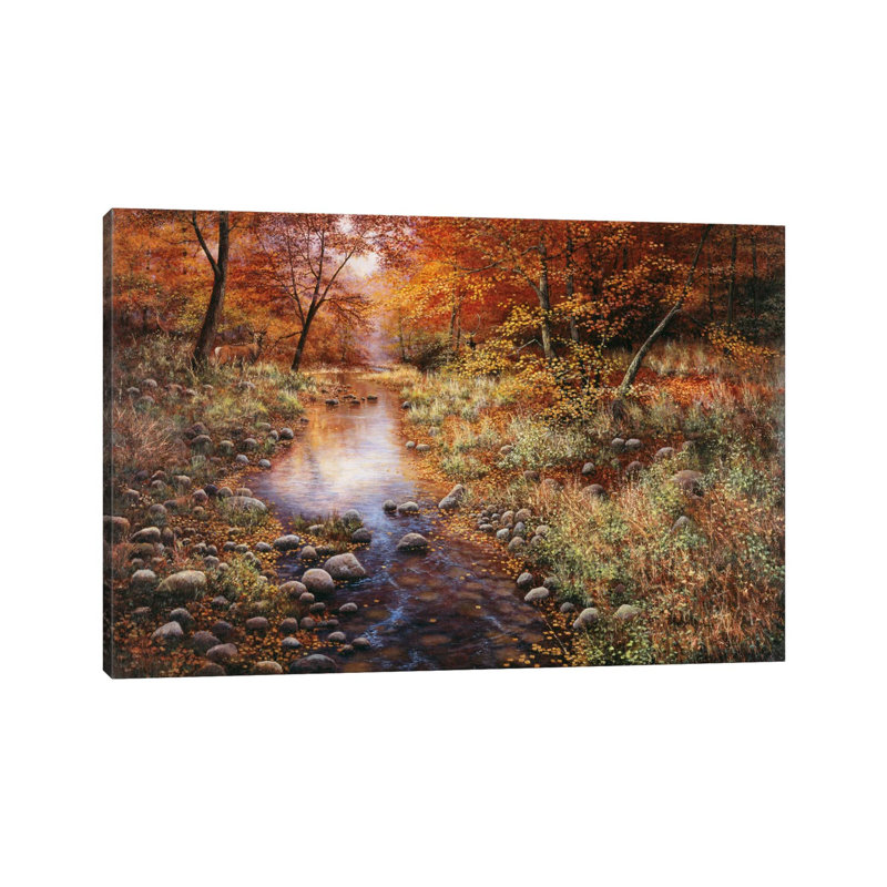 Autumn Gold by Bill Makinson - Wrapped Canvas Print, 152.5 cm H x 101.5 cm W