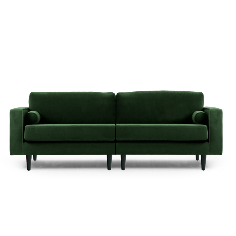 Boubacar 4 Seater Sofa, Black, Dark Green, 4