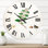 Vintage Botanicals I - Farmhouse Wall Clock