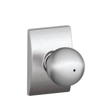 Schlage Orbit Satin Chrome Light Commercial Storeroom Door Knob