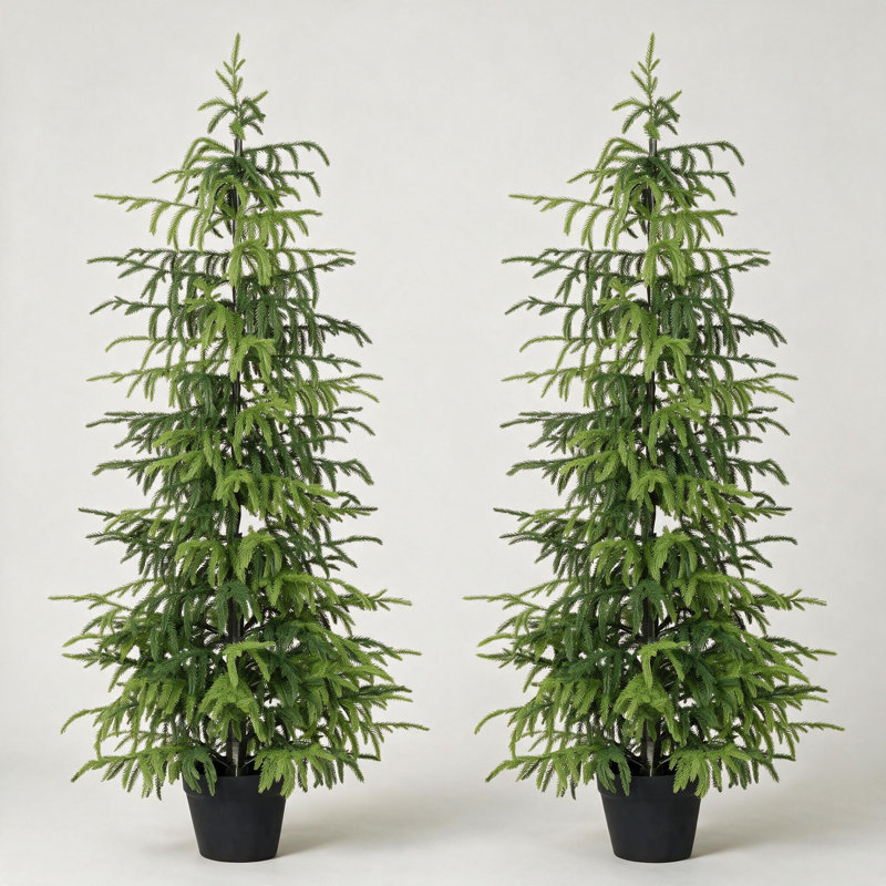 Arbre de Noël artificiel 48 po H 48 po Norfolk, H 48 po x l 16 po