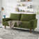 Sellner 70" Velvet Square Arm Tufted Seat Sofa
