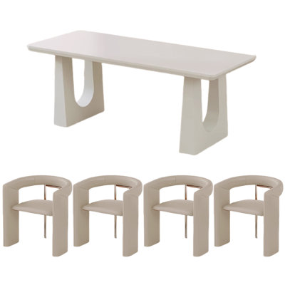 Ensemble de table à manger moderne simple et utile
