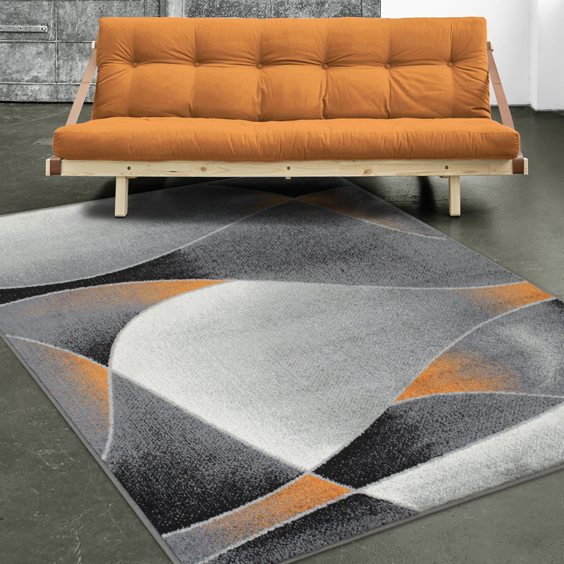 Hartlepool Abstract Indoor Rug, Rectangle 5' x 7'
