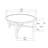 Round Solid Wood Coffee Table