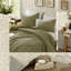 Ensembles de literie texturés gaufrés surdimensionnés, coton luxueux pour le confort de la maison