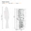 Garde-manger de 61 po avec rangement, blanc
