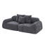 Upholstered 76.83 " Fabric Sectional