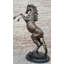 Statue de cheval sauvage Soliel en bronze