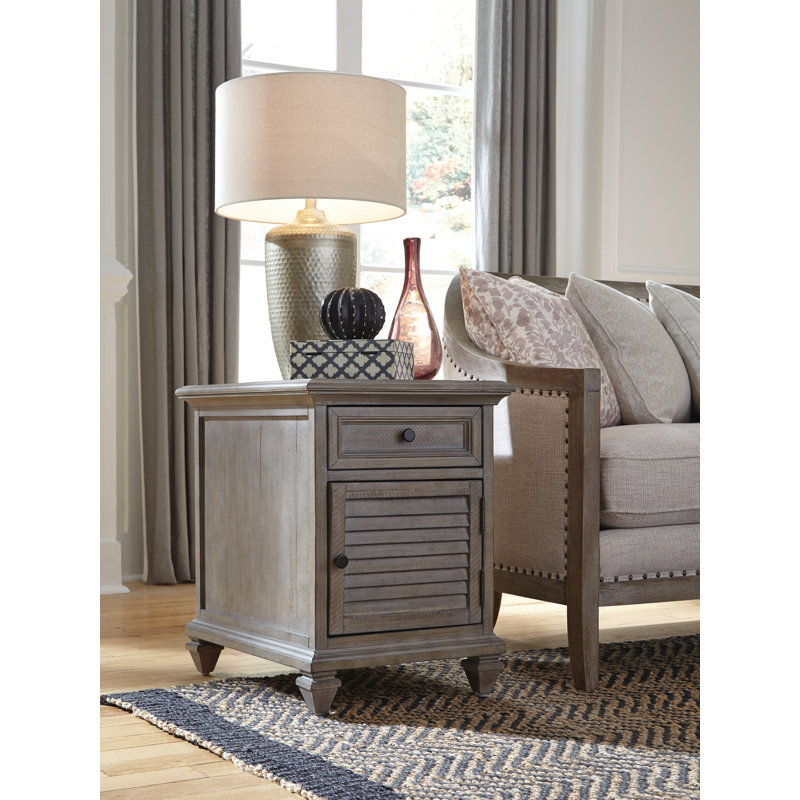 Dube End Table with Storage