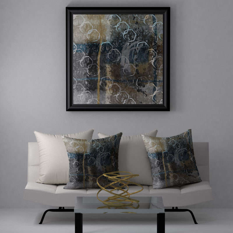 Véritable housse de coussin carrée et scintillante, 18" x 18"