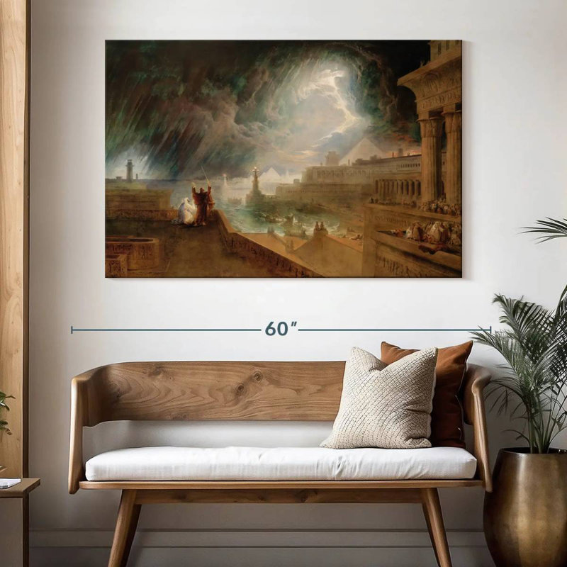 Adella The Seventh Plague, 34" H x 51" W