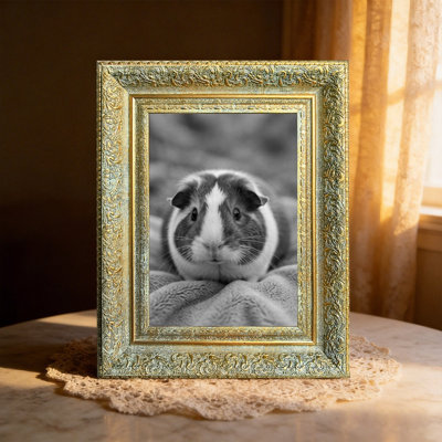 11" x 14" Antique Gold 1PC Photo Frame for Gallery Wall Decor Picture Frame