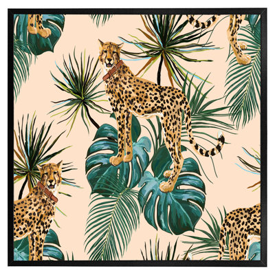 Krumholz Tropical Cheetah - Single Picture Frame Print
