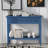 Calila 38.2'' Console Table Entryway Table with 2 Drawers for Entryways, Living Rooms, and Hallways-2119847072