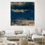 «Sea Of Blue And Gold», reproduction d'art sur toile géante 84 po x 84 po-59884950