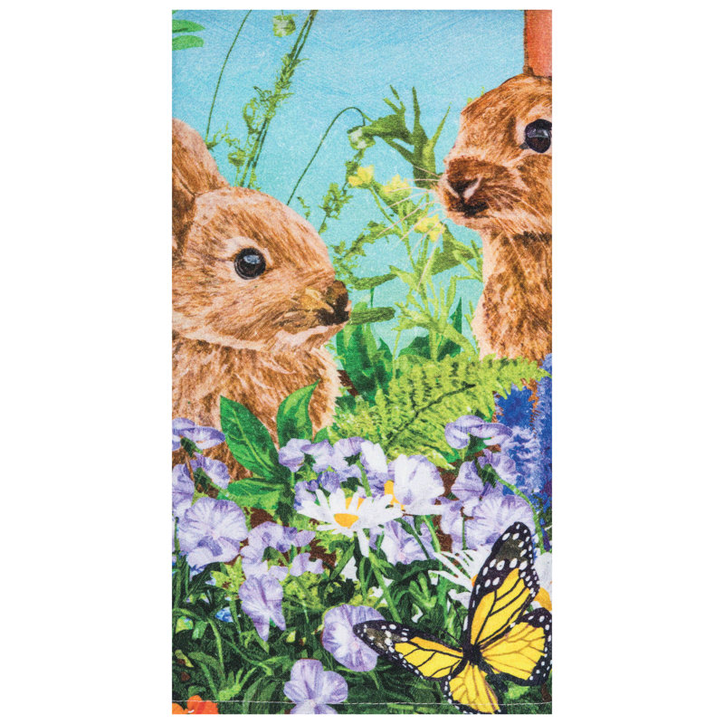 Serviette Bunny Garden Paradise