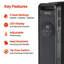 Igenix 2500W Digital Oil filled Radiator-63307470