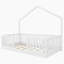 Lit simple à plancher surélevé, lit En Montessori avec éclairage pour enfants, garçons et filles-1759284588-1759284587