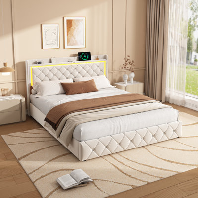 Upholstered Storage Bed