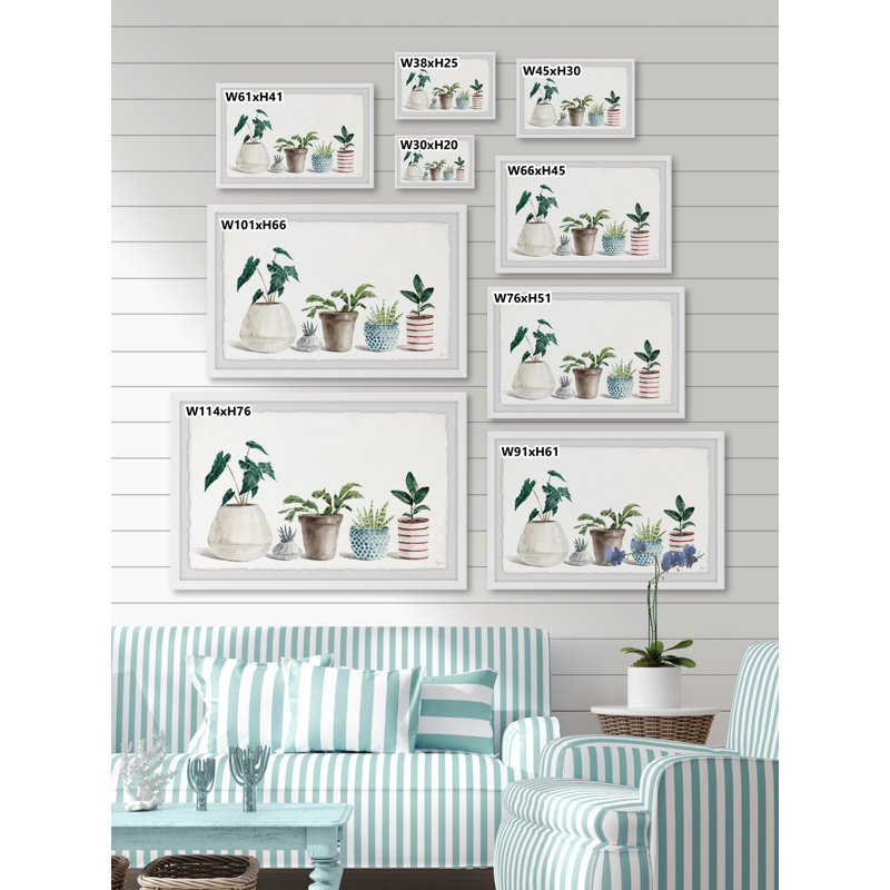Heart-Shaped Leaves by Parvez Taj - Single Picture Frame Painting, 20cm H x 30cm W