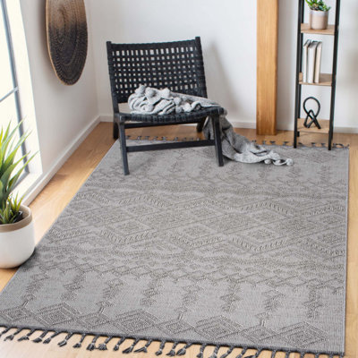 Tapis traditionnel d'intérieur / extérieur, résistant aux taches et sans perte de poils pour les maisons modernes