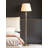 Nordic Minimalist Linen & Solid Brass Floor Lamp
