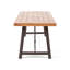Table de salle à manger d'extérieur en bois d'acacia