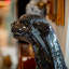 Statue en cristal Jaguar - Sculpture droite-1712663289