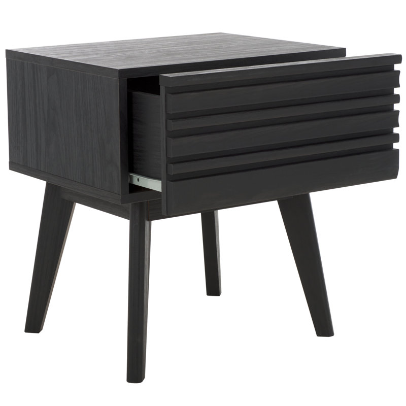 Table de chevet Kunio, Noir