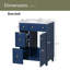Armoire de meuble-lavabo 24 po avec lavabo en céramique-1872639061