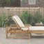 Chaise longue d'extérieur en acacia-633009459