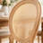 French Country Cane Dining Chairs Set-1840996351