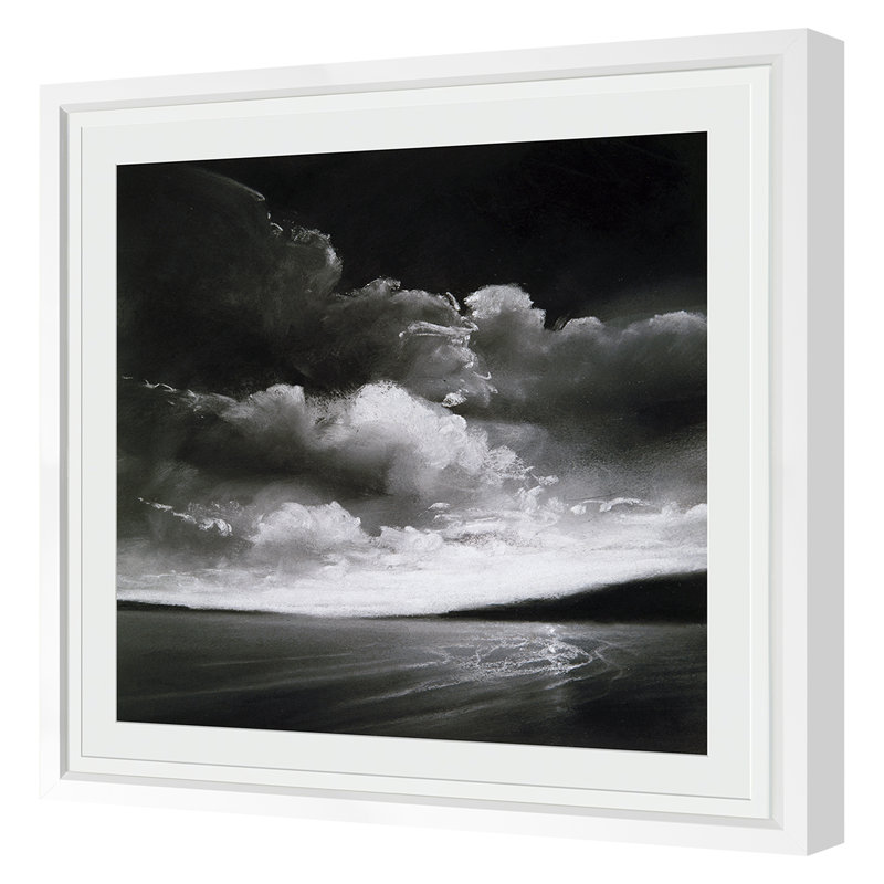 Moonlit Bay II 76790, Cadre simple blanc