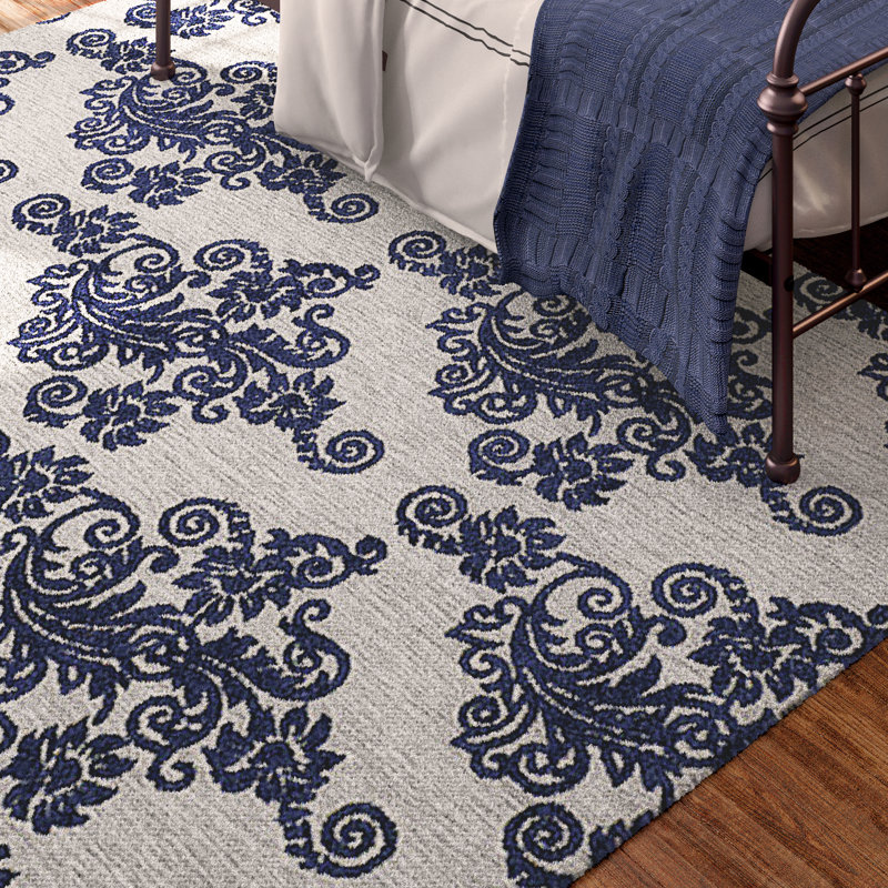Conlin Performance Ikat Rug, Rectangle 8' x 11'2"
