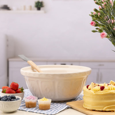 Color Mix Earthenware Mixing Bowl
