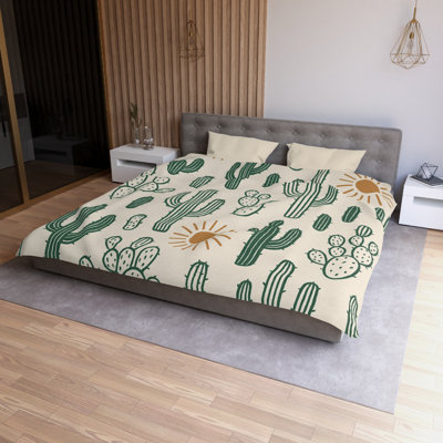 Microfiber Duvet Cover Boho Style, Design 17
