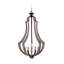 Lustre empire 5 lumières de style bougie Wendyn